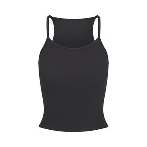 {SKIMS} COTTON RIB CAMI [SOOT]